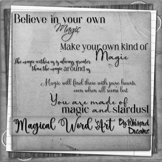 Magical Word Art (tagger)