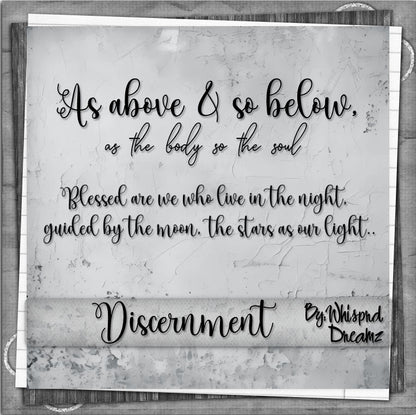 Discernment